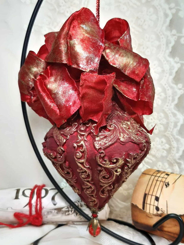 Splendoare Regală de Crăciun - decoratiuni handmade in stil baroc
