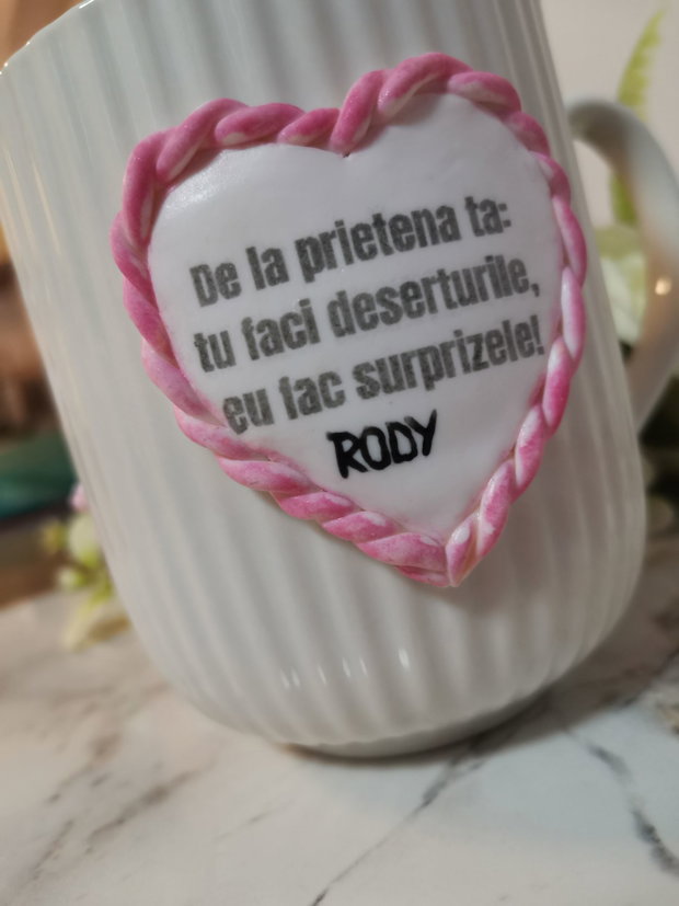 Cana cofetar sau cu profesii personalizata