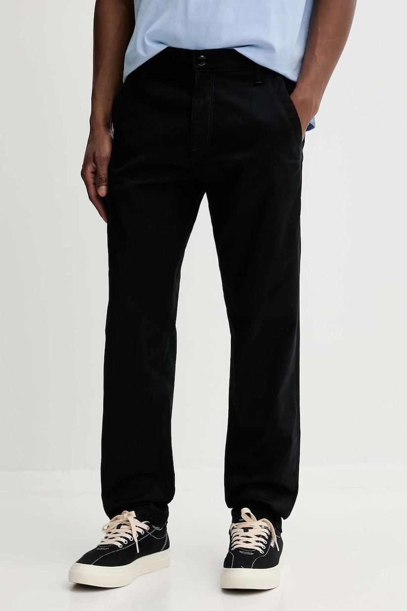 G-Star Raw pantaloni culoarea verde, drept, D26400-C105