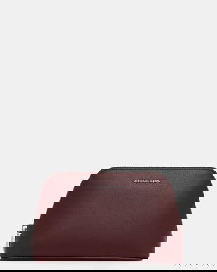 MICHAEL Michael Kors punga cosmetice culoarea bordo, 32F5SJ6T2T