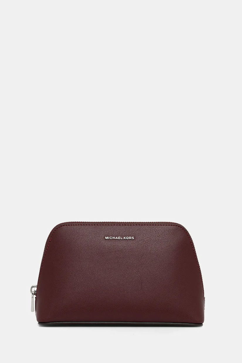 MICHAEL Michael Kors punga cosmetice culoarea bordo, 32F5SJ6T2T