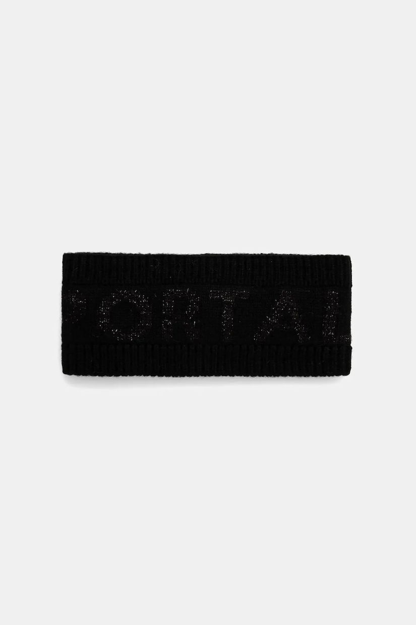 Sportalm bentita din lână El Paso culoarea negru, 950124