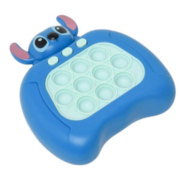 Joc Interactiv Consola Pop It, Cu Muzica Si Lumini, Antistres, Model 9, Plastic, Albastru/Turquoise, 3 ani+