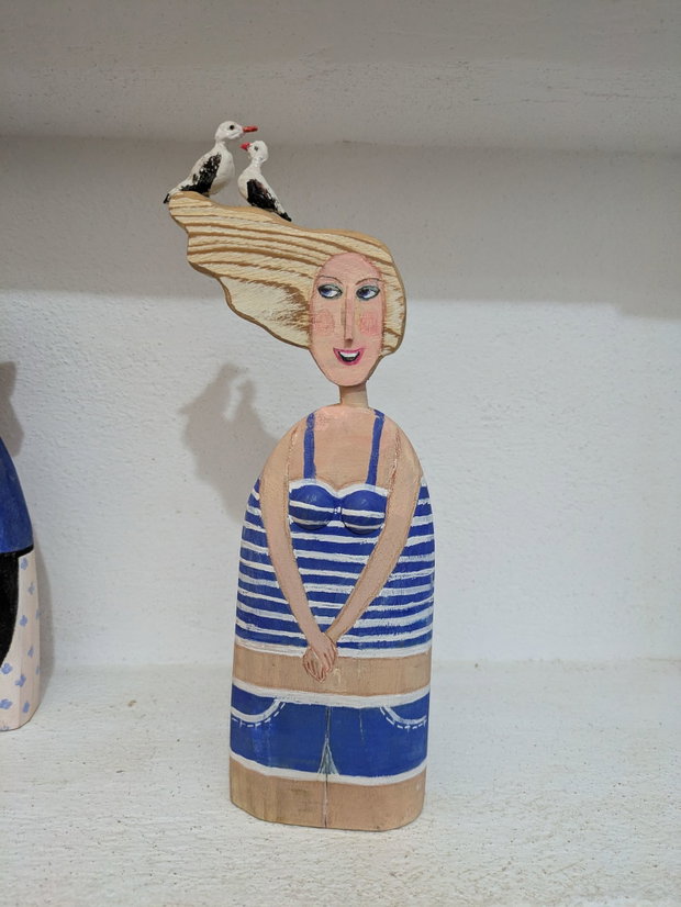 Figurina cu pescarusi