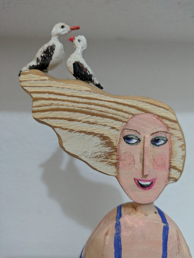 Figurina cu pescarusi