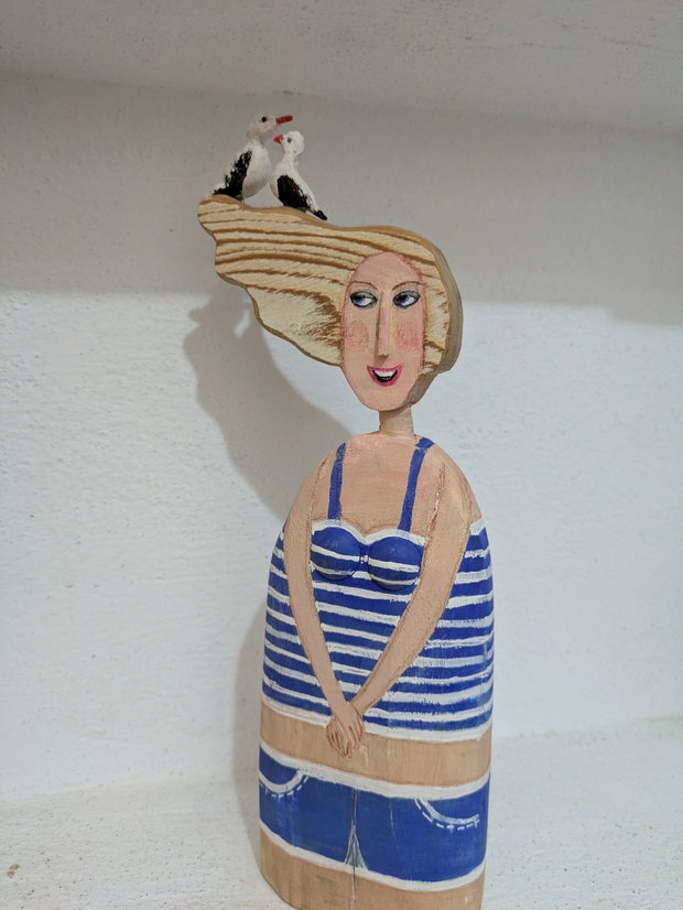 Figurina cu pescarusi