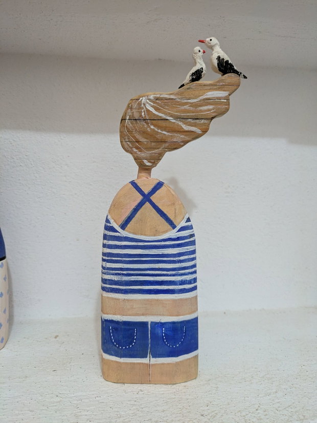 Figurina cu pescarusi