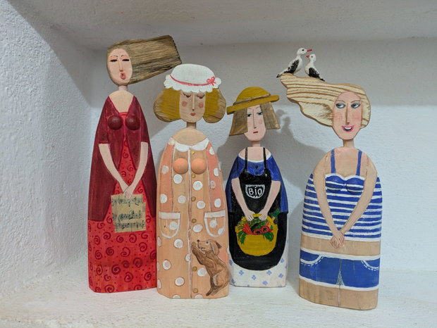 Figurina cu pescarusi