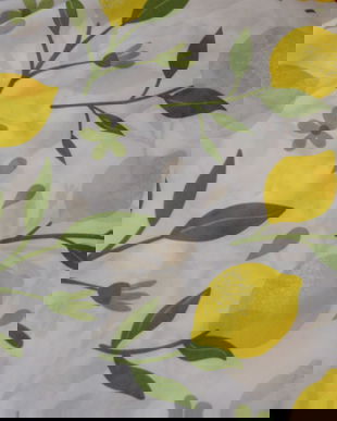 Nou-tesatura draperie 1/2 finisata