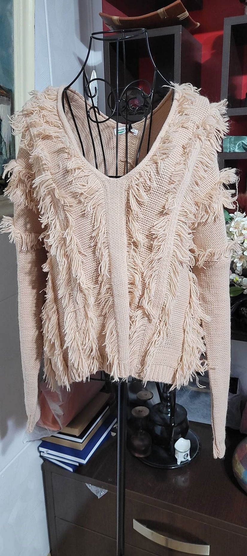 Pulover lână acrilica L-XL