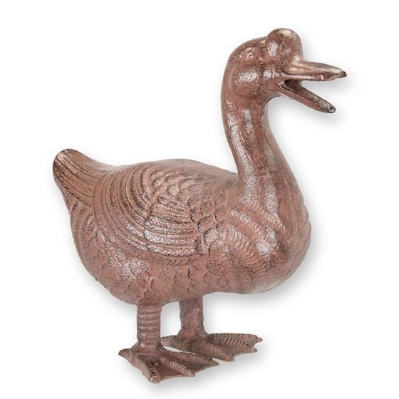Gasca-figurina decorativa din fonta