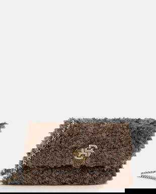 BOSS geantă culoarea maro, 50552196