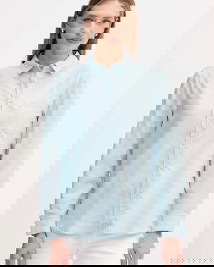 United Colors of Benetton cămașă cu guler clasic, regular, 56D8DQ0CG