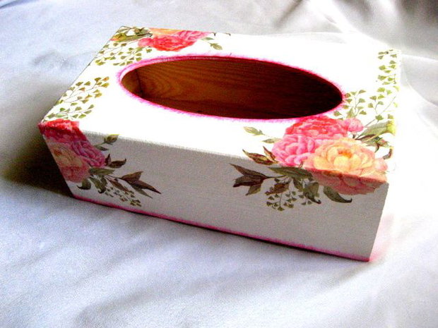 Cutie lemn pt servetele de hartie 50512