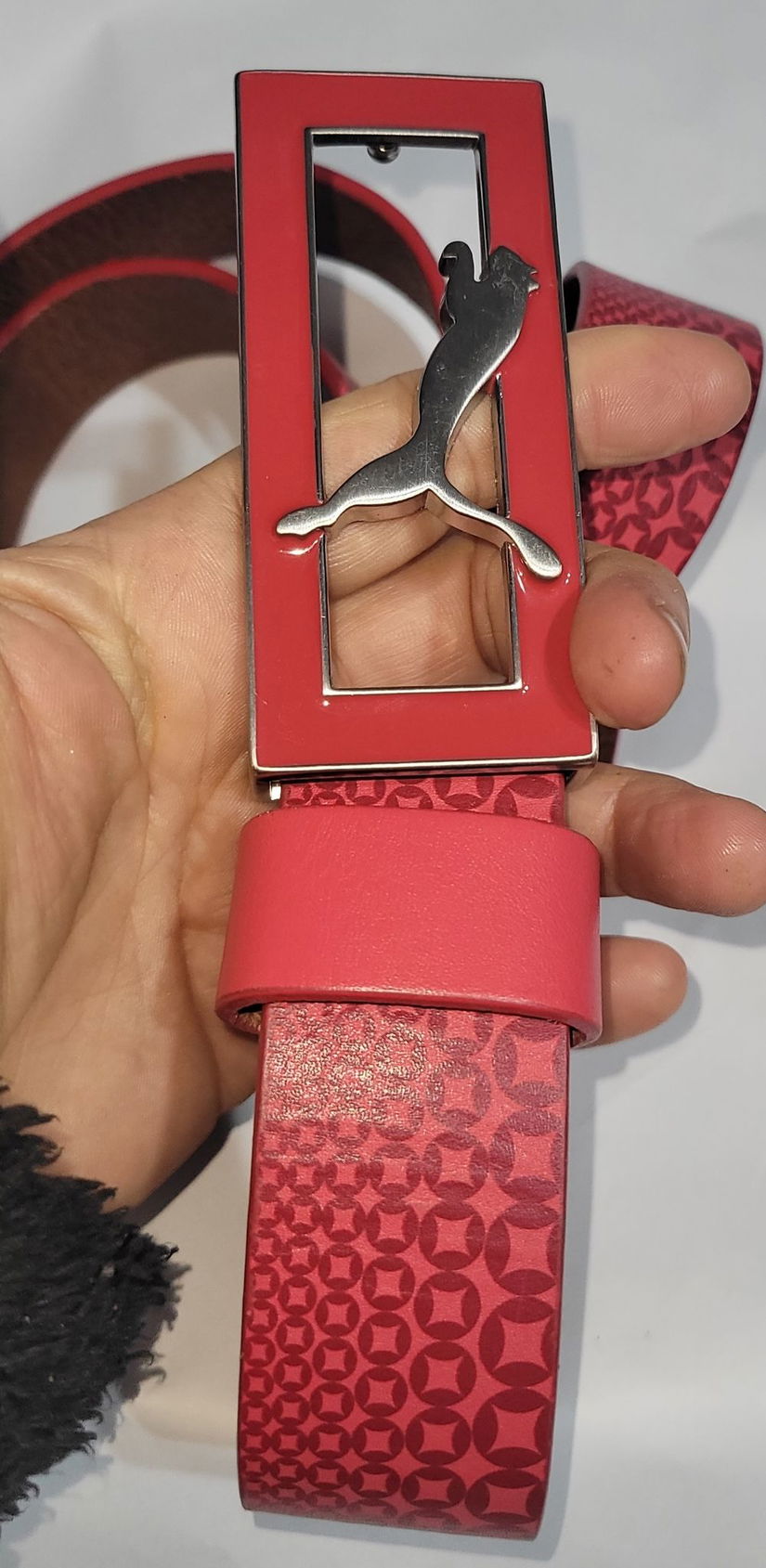 Curea piele naturala Puma