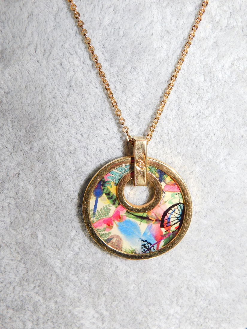 CHRISTIAN LACROIX,  DESIGNER,  pandant original superb  email , pictat , nou