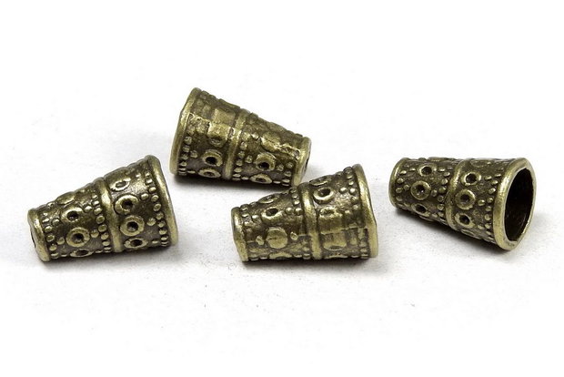 Capacel metalic, bronz, 7x10 mm