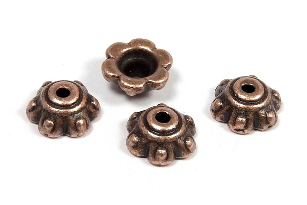 Capacel metalic, cupru, 7x3 mm