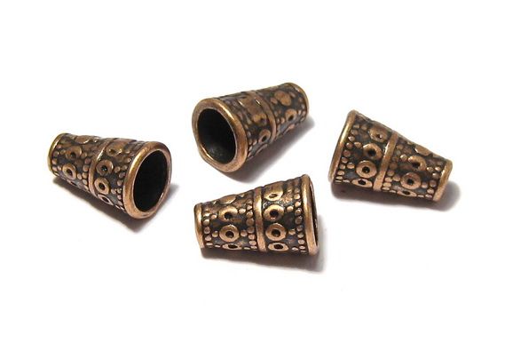 Capacel metalic, cupru, 7x10 mm