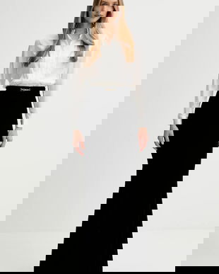 Elisabetta Franchi rochie din mătase culoarea negru, maxi, drept, ABR4657E2