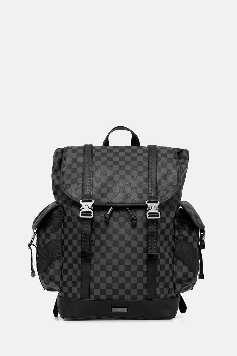 Sprayground rucsac culoarea negru, mic, cu model, 910B8007NSZ