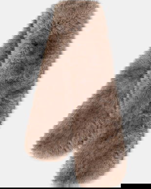 Stand Studio fular Lone culoarea bej, cu model, 66566-9397