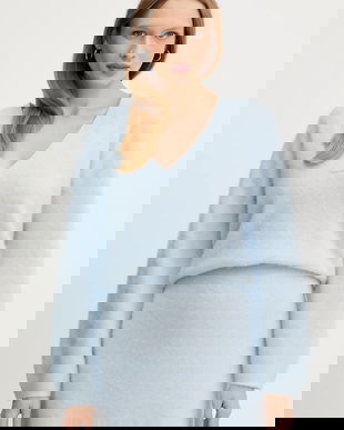 BOSS Orange pulover din amestec de lână 50549185