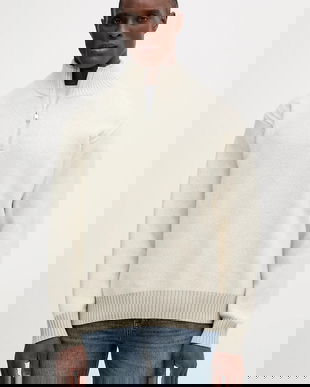 BOSS Orange pulover culoarea bej, light, cu turtleneck, 50548669