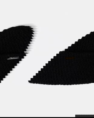 Barbour căciulă Meryl Beanie culoarea negru, LHA0609