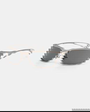 Diesel ochelari de soare culoarea argintiu, 0DL1015