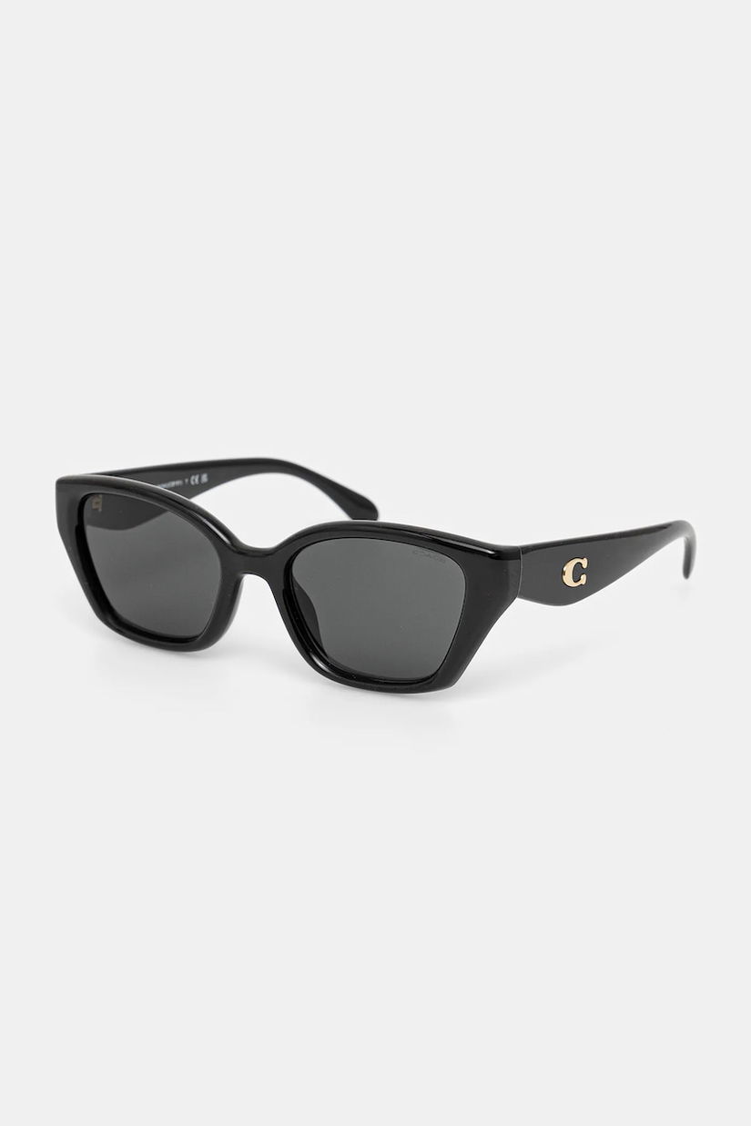 Coach ochelari de soare culoarea negru, 0HC8434U