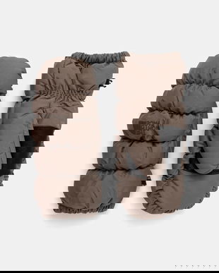 The North Face mănuși de schi Montana culoarea maro, NF0A88JQBOW1