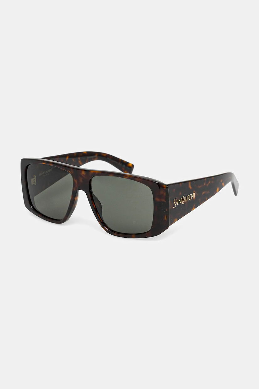 Saint Laurent ochelari de soare culoarea maro, SL 832