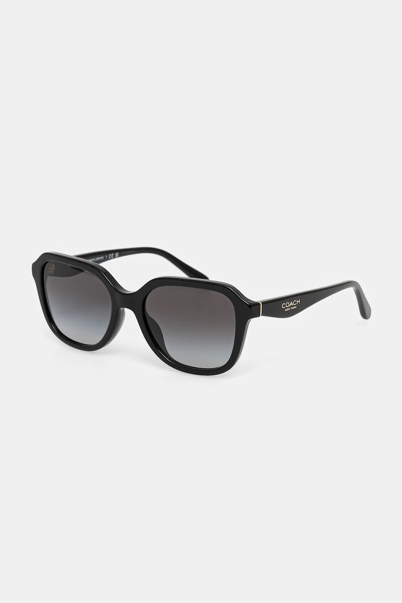 Coach ochelari de soare culoarea negru, 0HC8437U