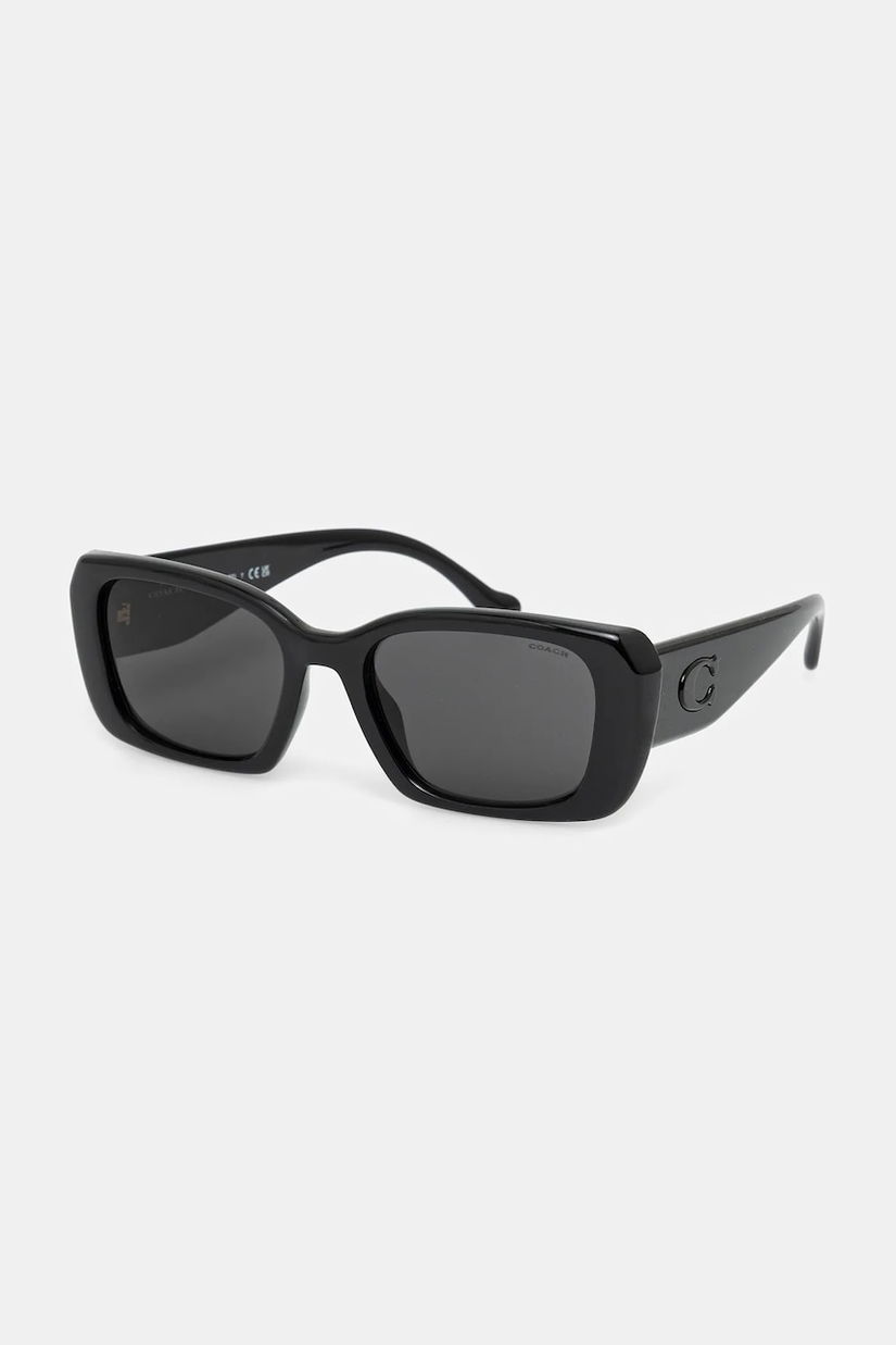 Coach ochelari de soare culoarea negru, 0HC8435U