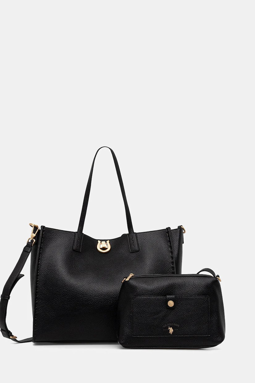 U.S. Polo Assn. geantă Middleton culoarea negru, BIU0M8868WVP