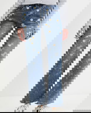 Desigual jeans DAISYS high waist, 25WWDD16