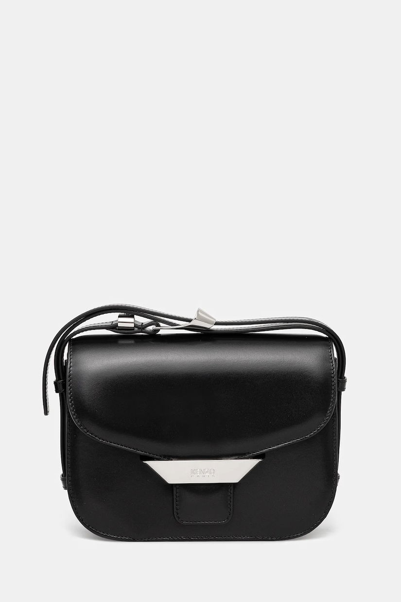 Kenzo poșetă de piele culoarea negru, FE62SA318L03.99