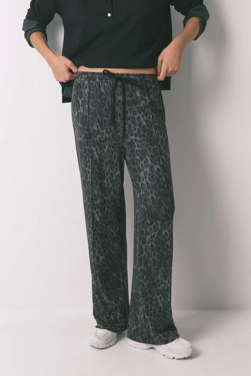 women'secret pantaloni de pijama culoarea gri, 3702262