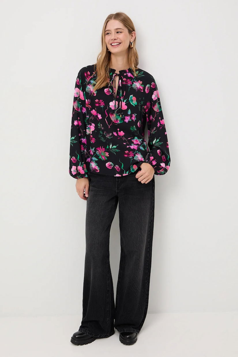 Medicine bluza culoarea negru, modelator