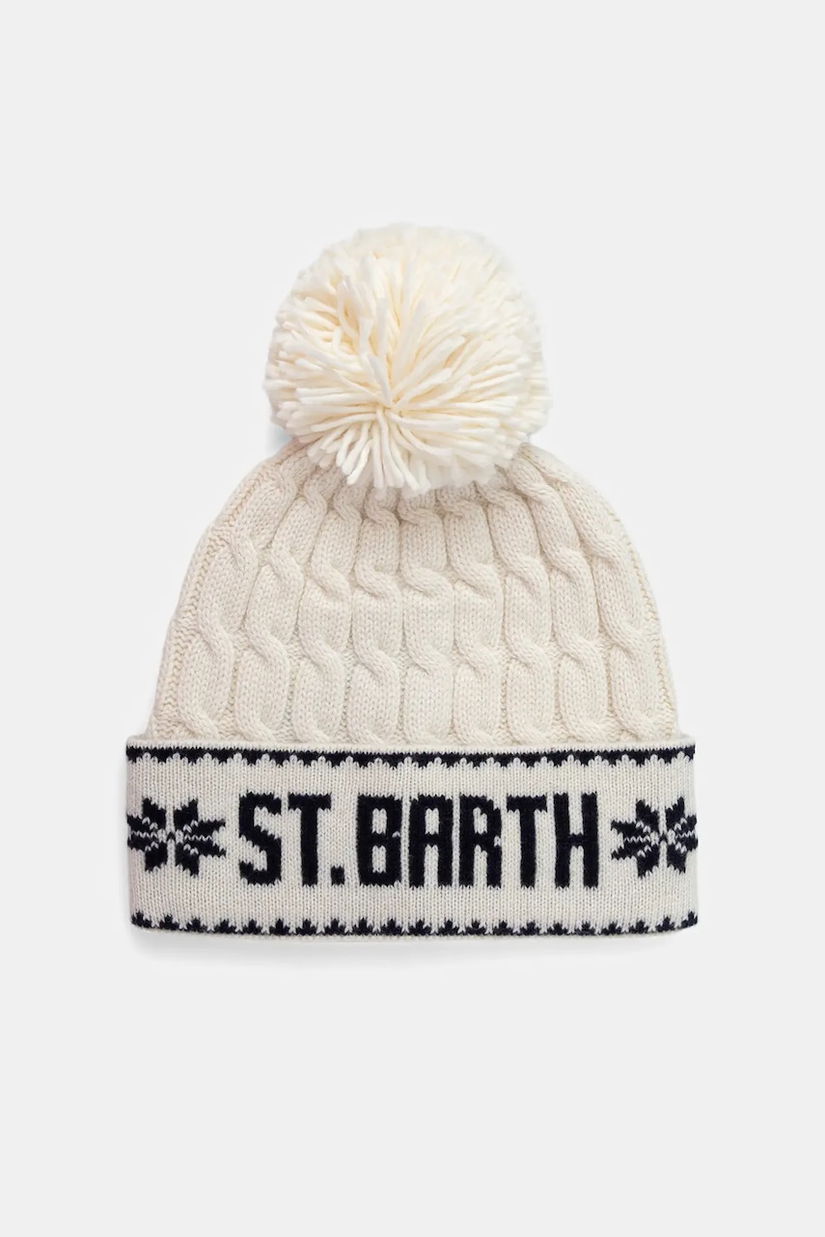 MC2 Saint Barth căciulă de lână culoarea bleumarin, de lana, WILH004