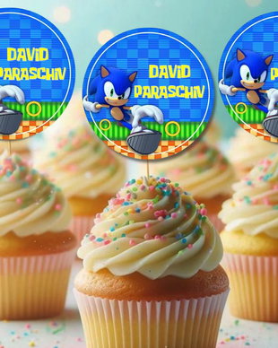 Set toppere Sonic personalizate