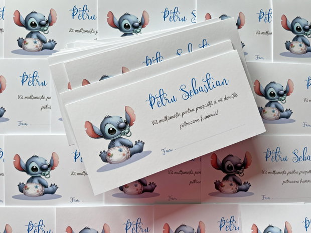Plicuri bani botez Stitch