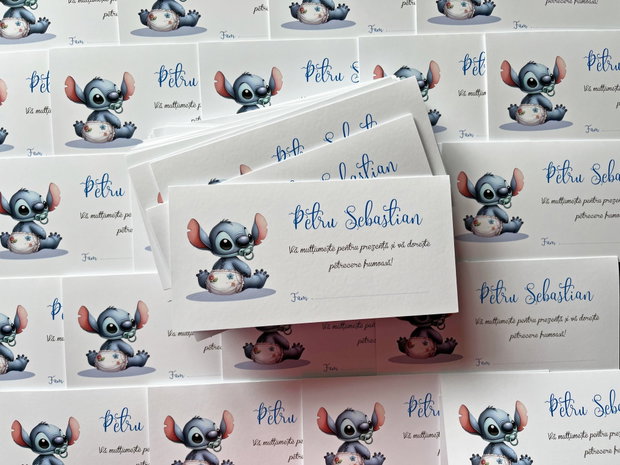 Plicuri bani botez Stitch