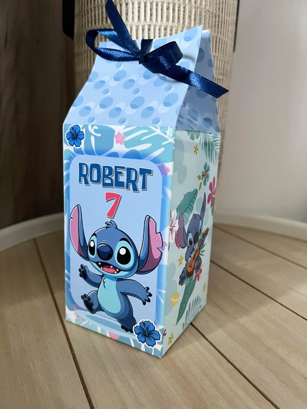 Cutii Stitch personalizate- pentru dulciuri, cadouri, suveniruri