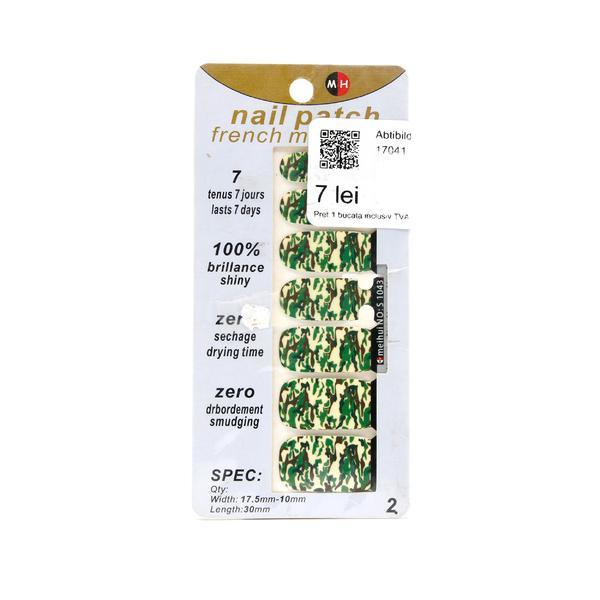 Sticker unghii,Global Fashion, manichiura finisata, S1043, Multicolor, 1 set