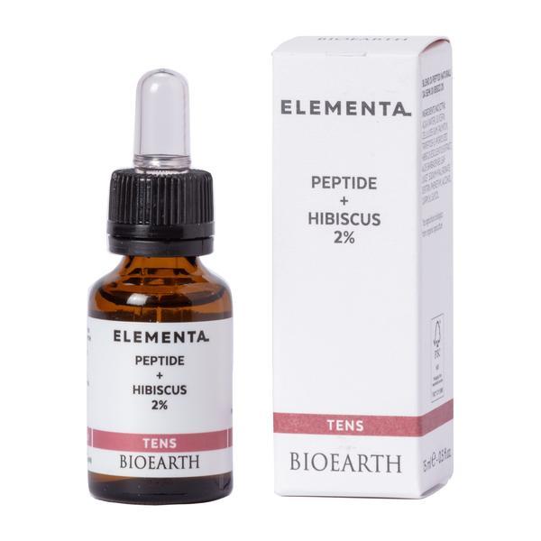 Peptide si Hibiscus Beauty Booster - Elementa Bioearth, 15 ml