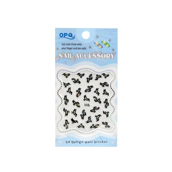 Abtibild unghii 3D Nail Accessory OPQ H6
