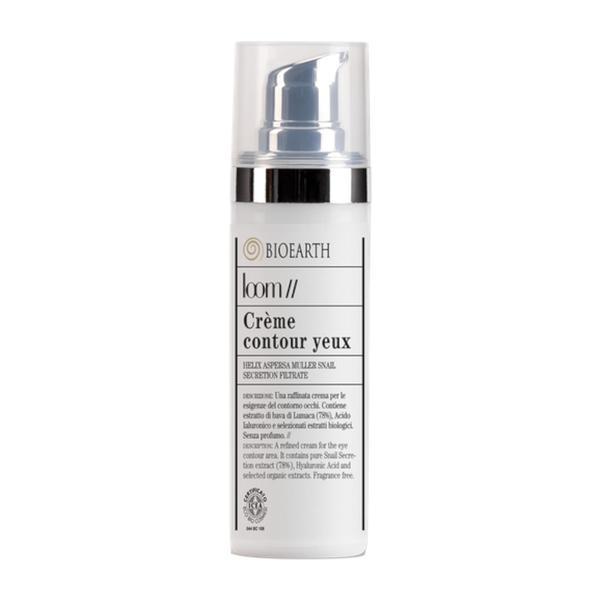 Crema contur ochi bio cu melc, - Loom Bioearth, 30 ml