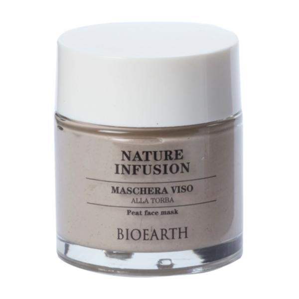 Masca de fata cu turba, ten impur, gras, - Nature Infusion Bioearth, 100 ml